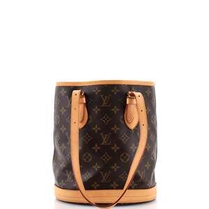 Louis Vuitton Petit Bucket Bag Canvas #258231L10B